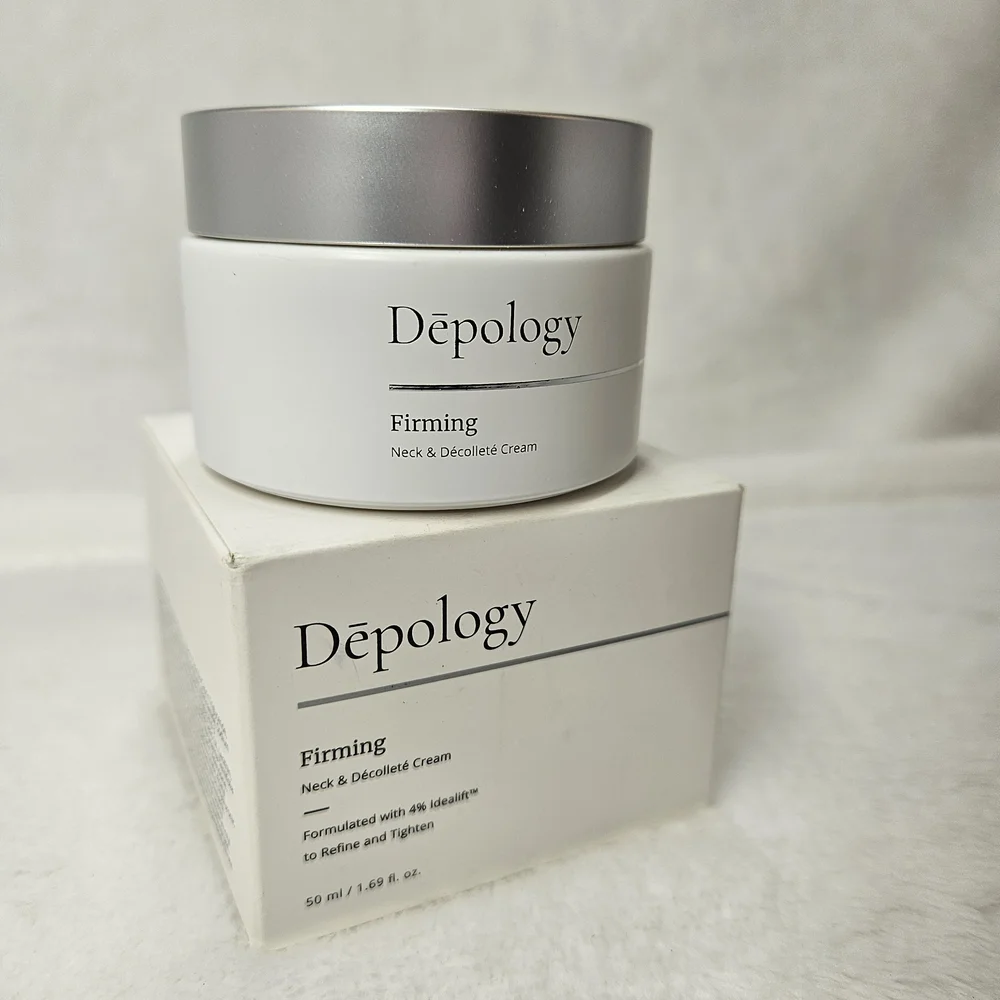 Dèpology Firming Neck & Décolleté Cream 1.69oz Anti-Aging Retinol NEW Sealed